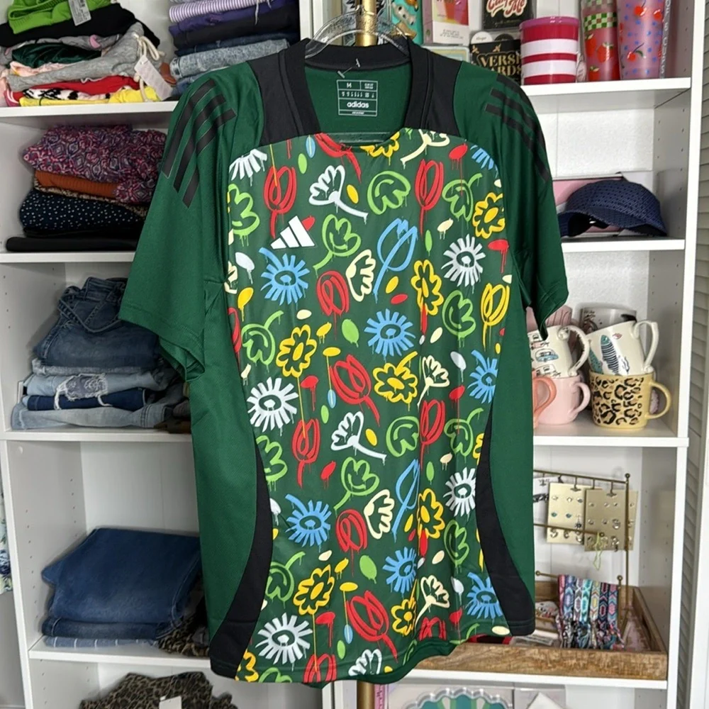 NWT Adidas Tiro Primo Time Jersey Top Medium - Picture 2 of 4